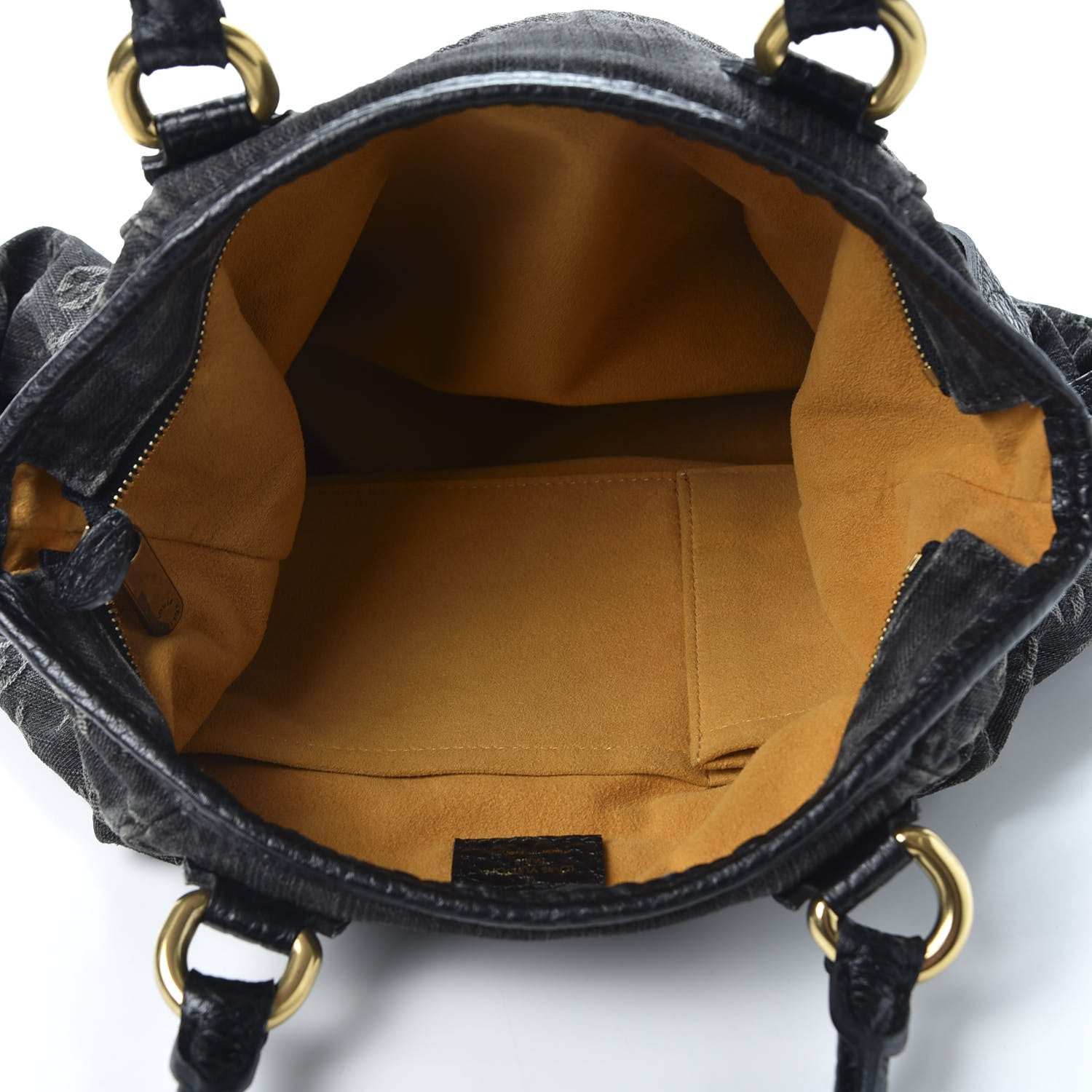 Louis Vuitton Denim Neo Cabby MM Black 4 of 9