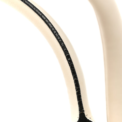 Prada Saffiano Cuir Calfskin Small Monochrome Top Handle Tote White 15 of 17