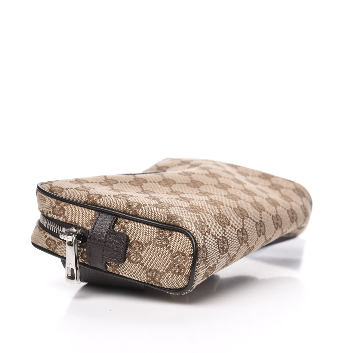Gucci Monogram Belt Bag Dark Brown 4 of 10