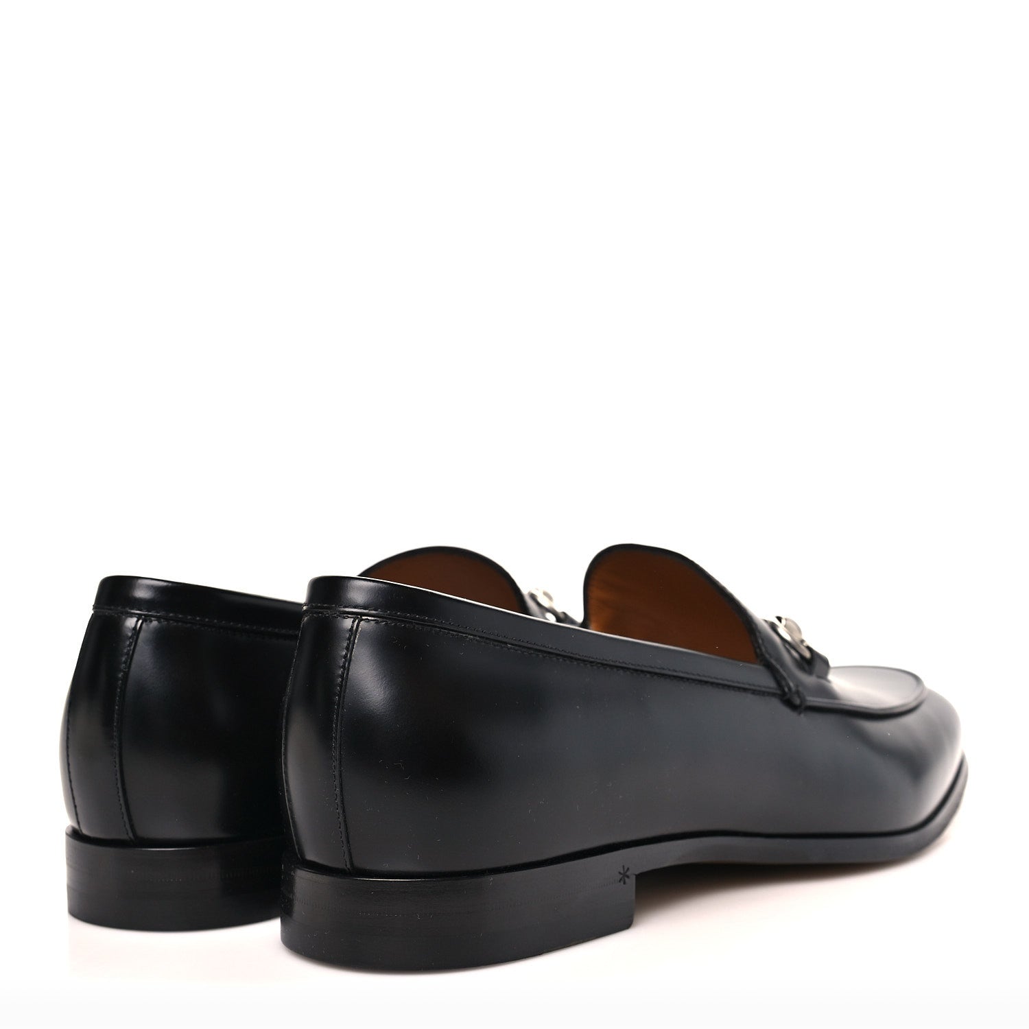 Gucci Betis Glamour Calfskin Mens Jordaan Loafers 9.5 Black 5 of 11