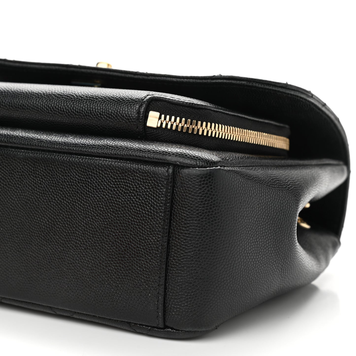 Caviar Quilted Medium Business Affinity Flap Black