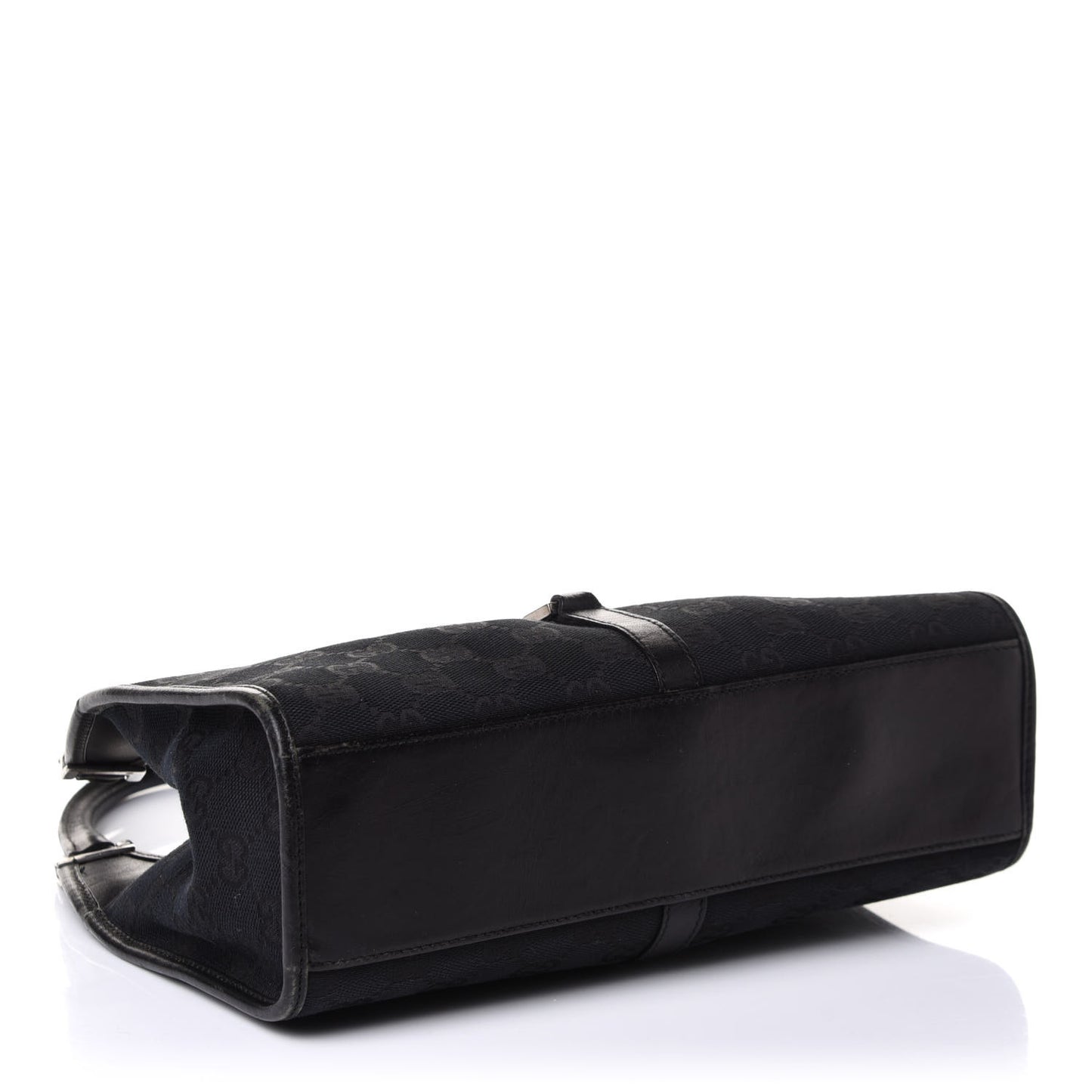 Monogram Bardot Shoulder Bag Black