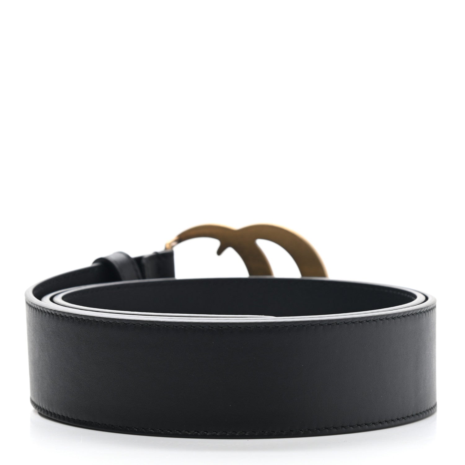 Gucci Calfskin Double G 40mm Belt 95 38 Black 2 of 5