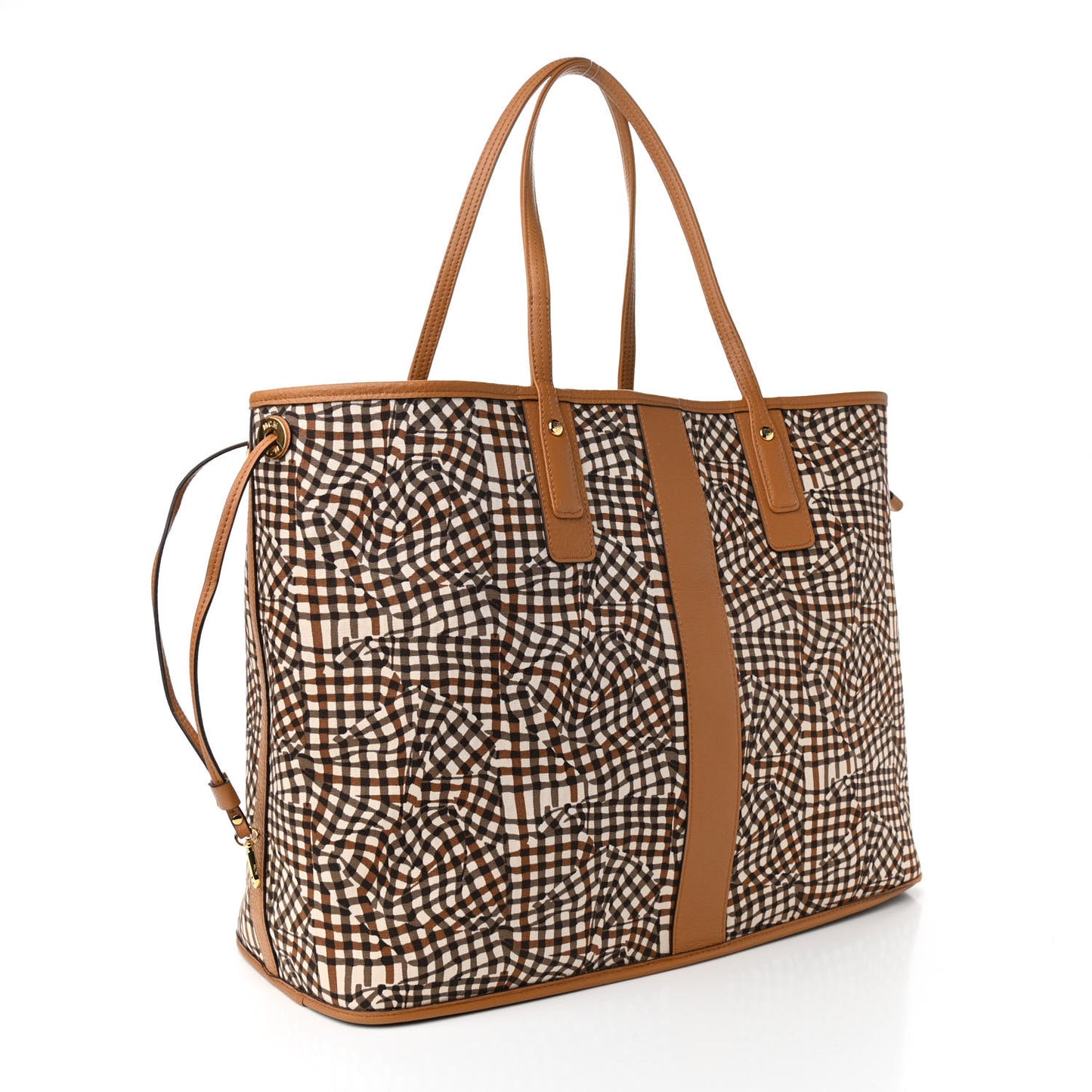 Visetos Large Liz Reversible Shopper Tote Cognac
