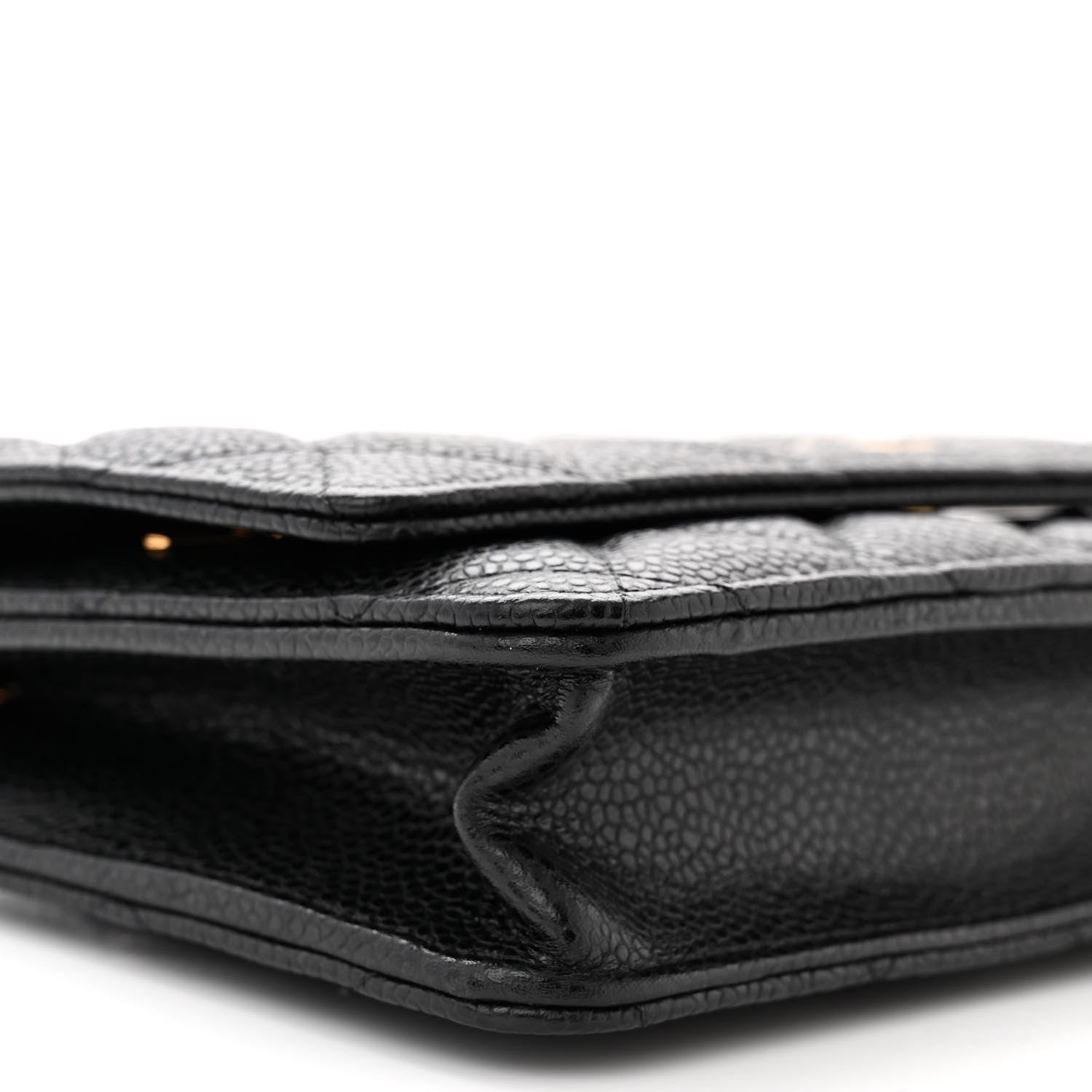 Chanel Caviar Quilted Wallet on Chain WOC Black 10 of 12