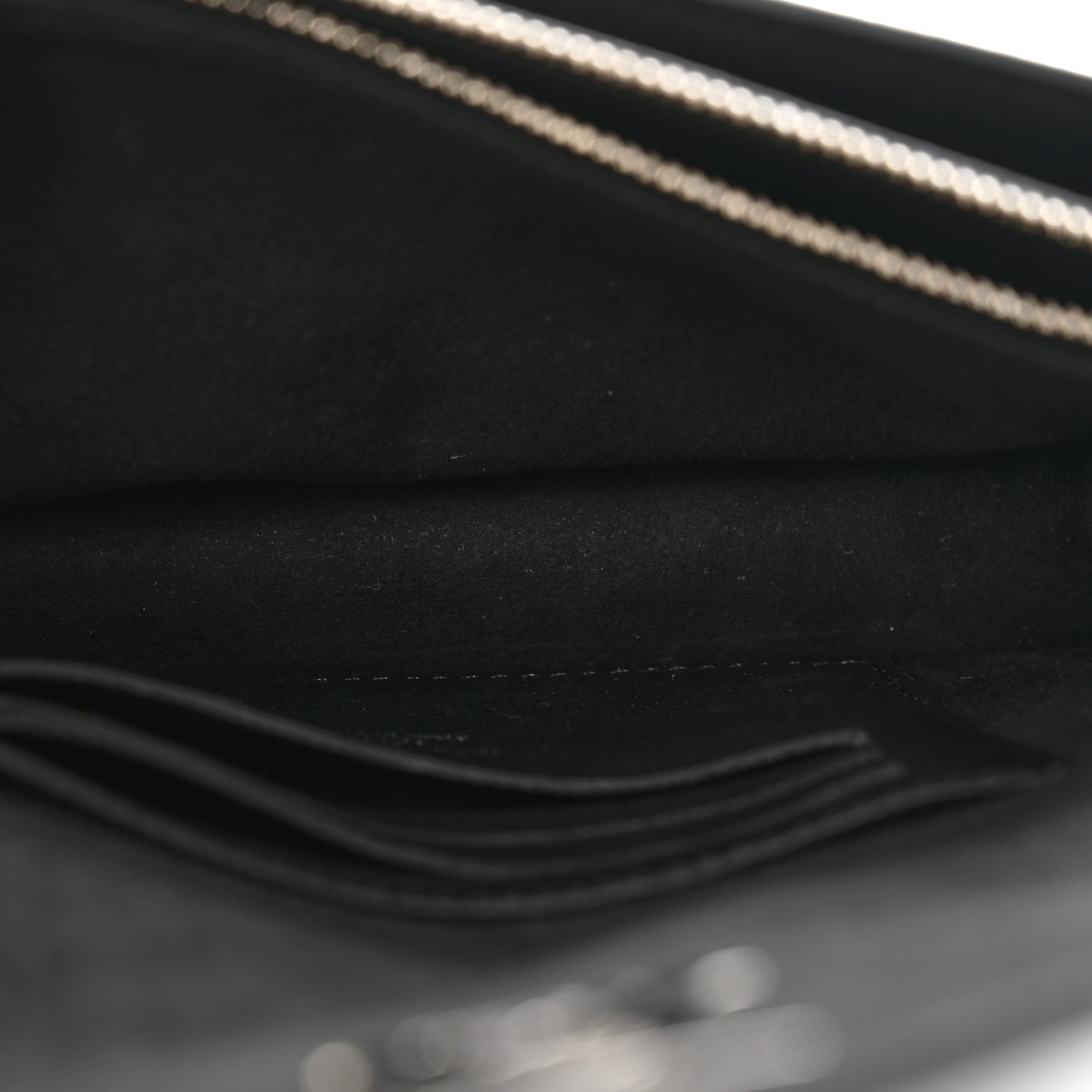 Soft Calfskin My Lockme Chain Pochette Black