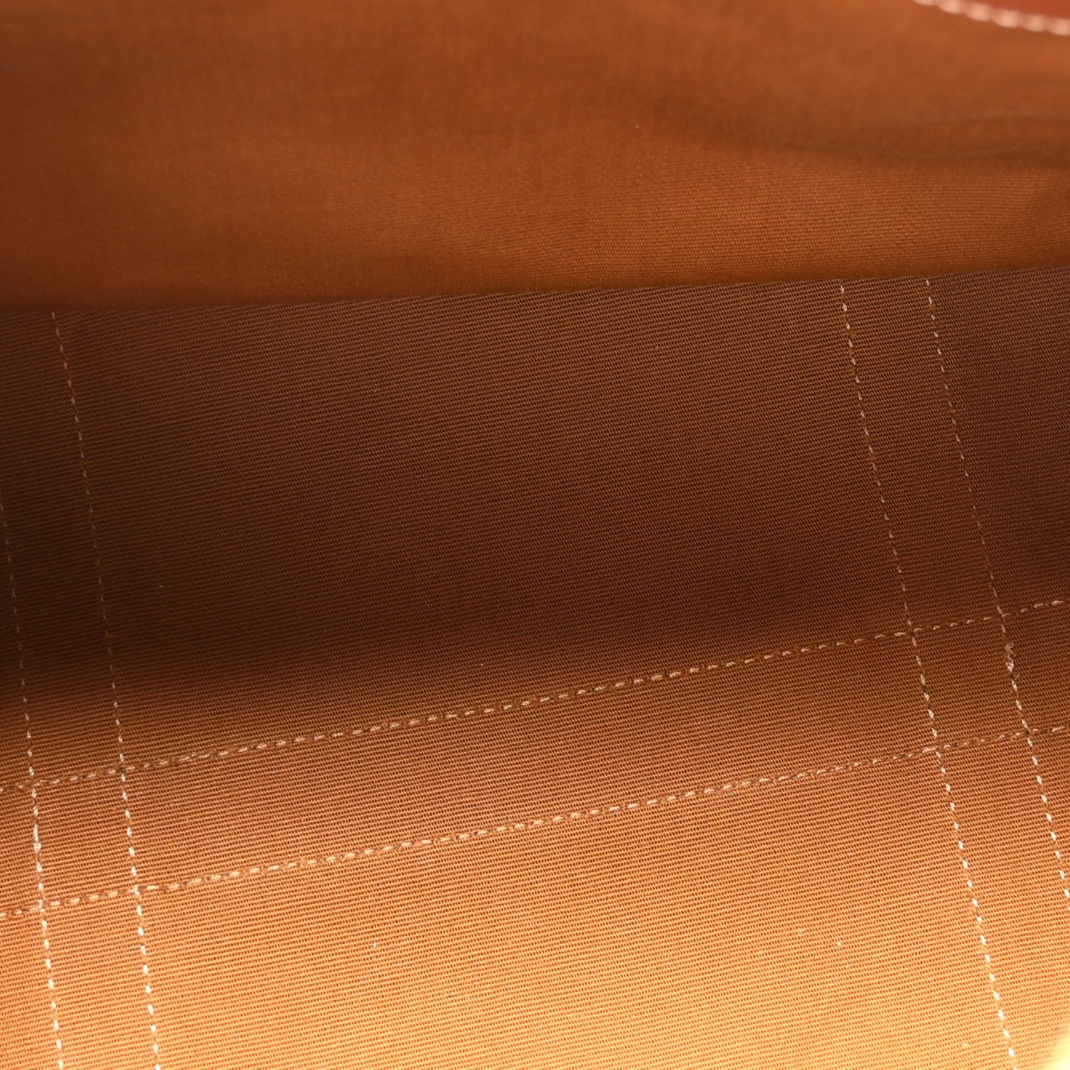 Celine Triomphe Canvas Calfskin Boston Bag Tan 5 of 9
