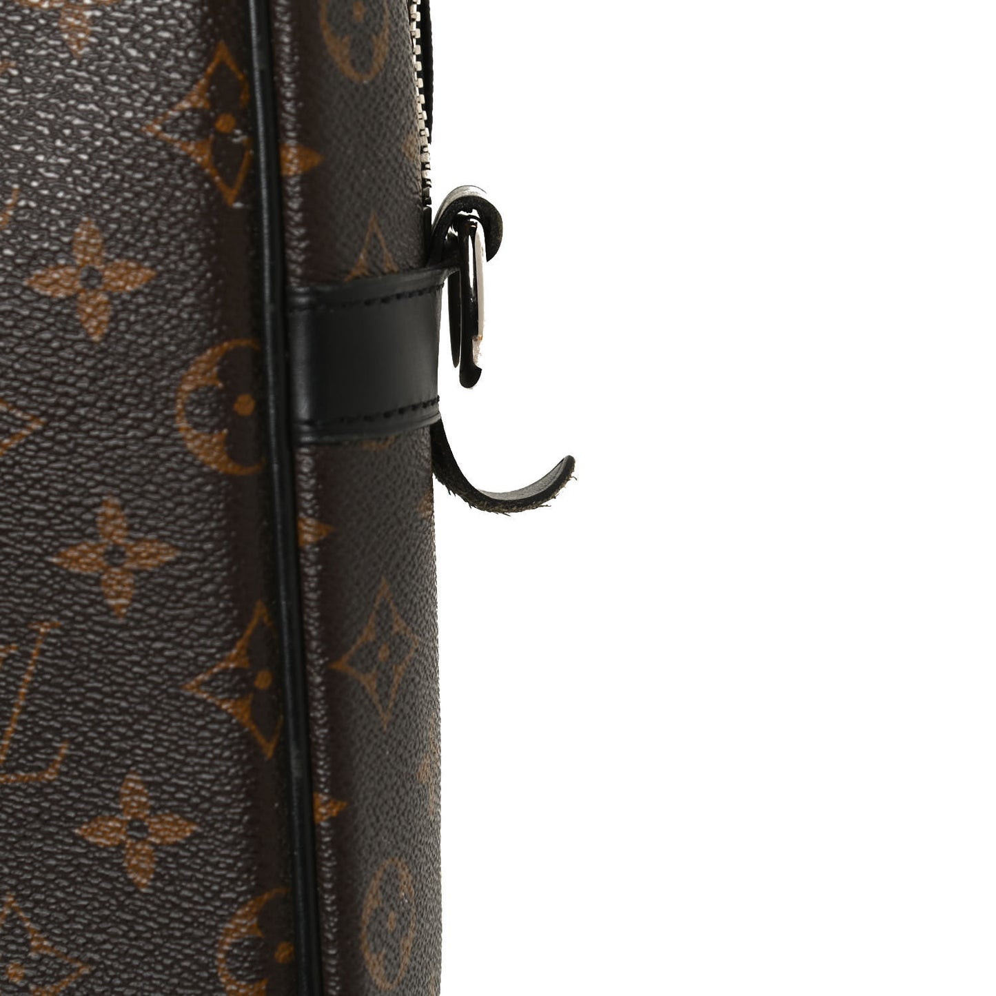 Monogram Macassar Porte Documents Voyage Soft Briefcase