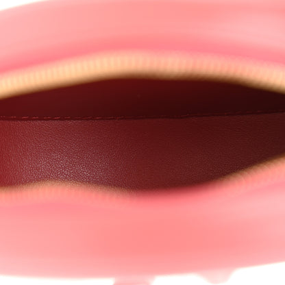 Celine Smooth Calfskin Small Triomphe Oval Crossbody Purse Lipstick 5 of 10