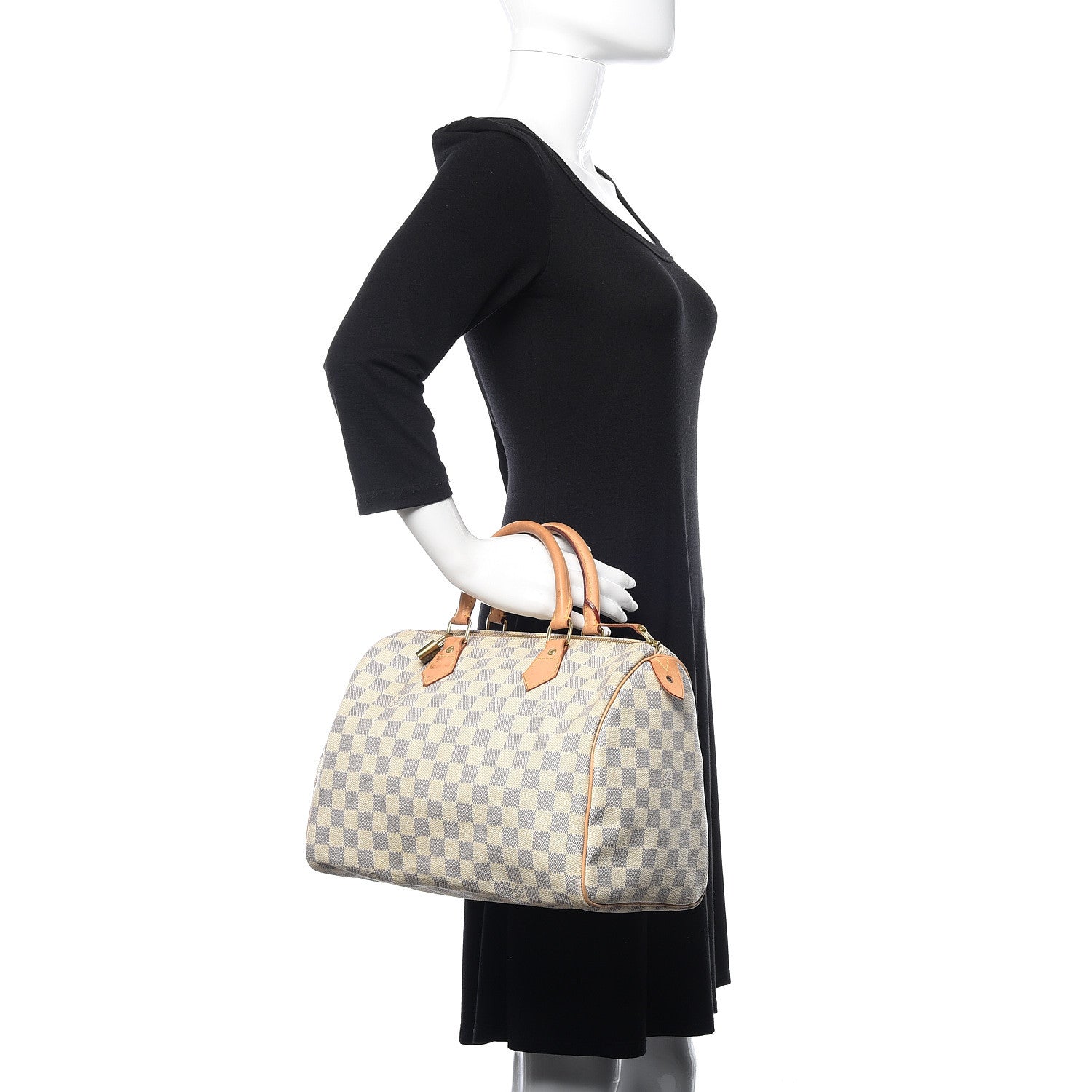 Louis Vuitton Damier Azur Speedy 30 2 of 19