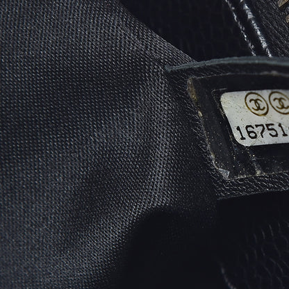 Chanel Caviar Quilted XL Grand Shopping Tote GST Black 7 of 10