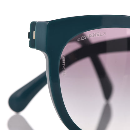 Chanel Pantos Signature CC Sunglasses 5315 Green 8 of 9