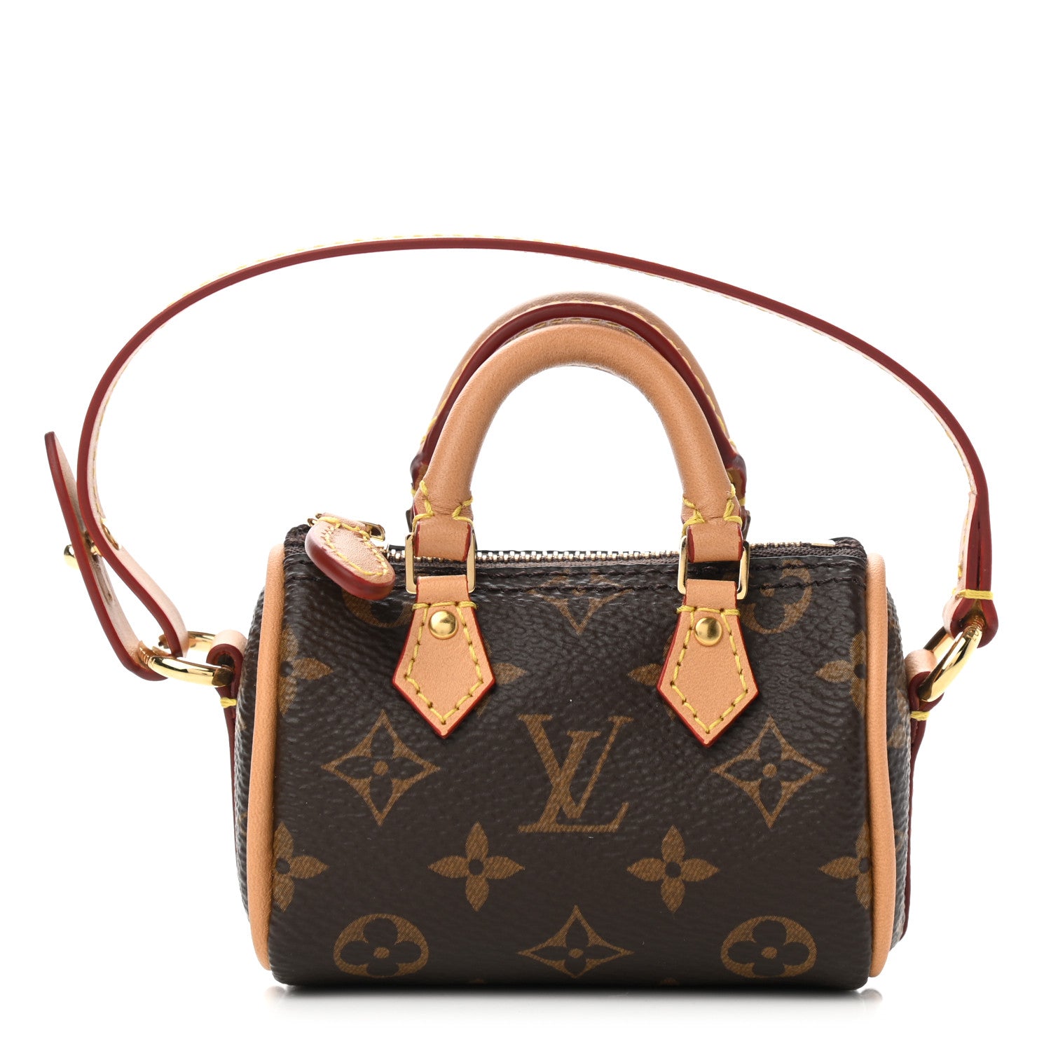 Louis Vuitton Monogram Micro Speedy Bag Charm 1 of 7