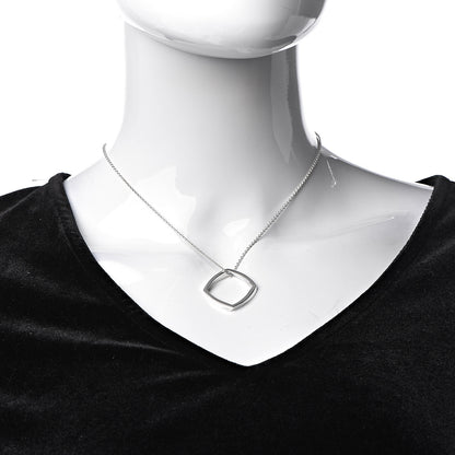 Tiffany Sterling Silver Frank Gehry Torque Pendant Necklace 2 of 7