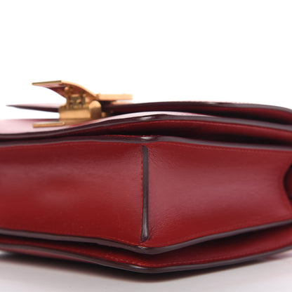 Celine Box Calfskin Small Classic Box Flap Bag Red 7 of 9