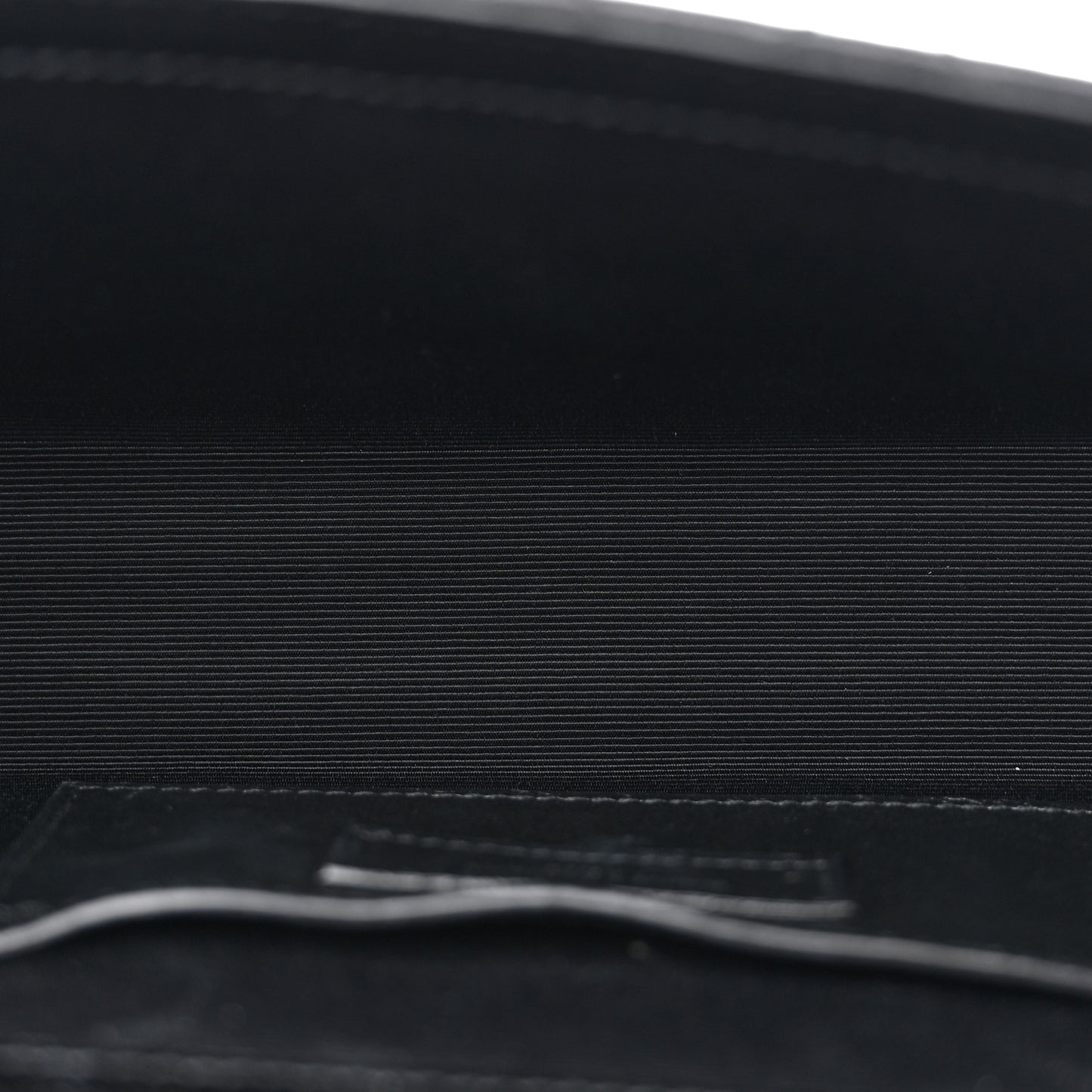 Grain De Poudre Textured Mixed Matelasse Triquilt Small Monogram Satchel Black