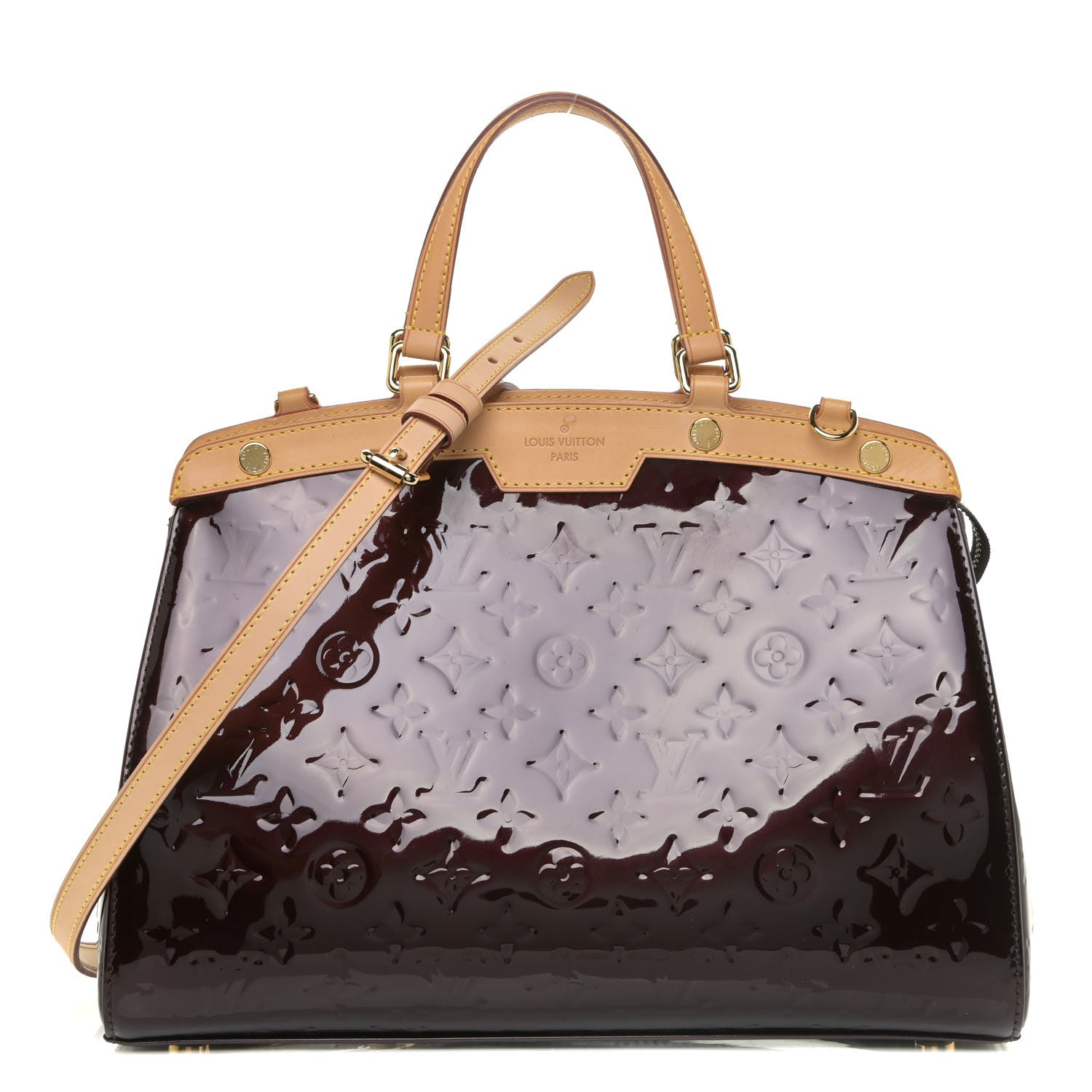 Louis Vuitton Vernis Brea MM Amarante 1 of 14
