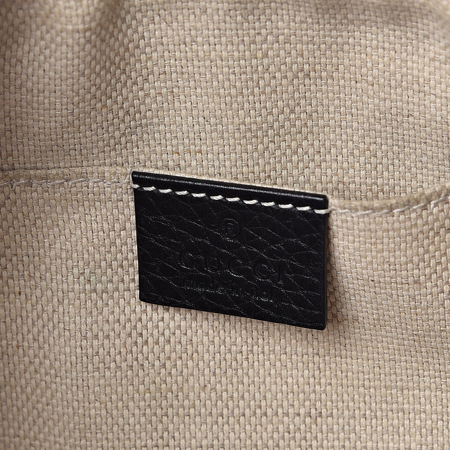 Pebbled Calfskin Small Soho Disco Bag Black