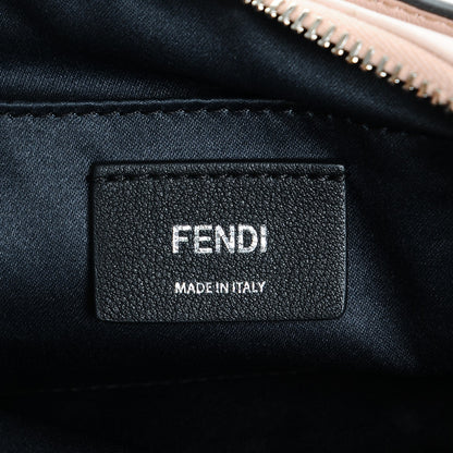 Fendi Shiny Nappa Crystal Croc Tail Mini By The Way Boston Bag Soap Smoky Quartz 6 of 7