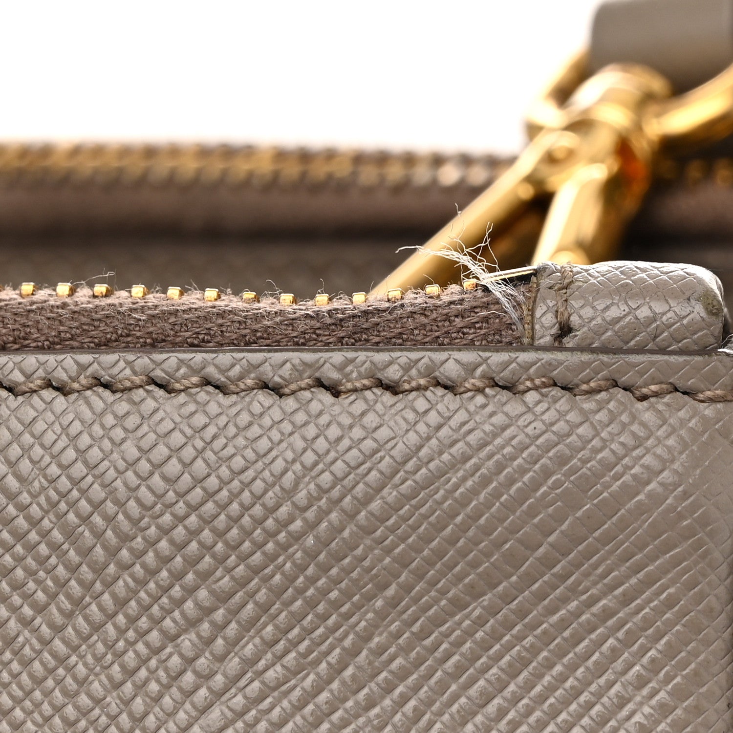 Prada Saffiano Large Galleria Double Zip Tote Argilla 15 of 15