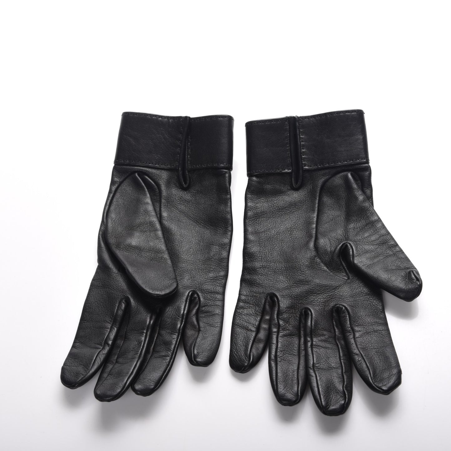 Lambskin Collier De Chien Gloves Black 8