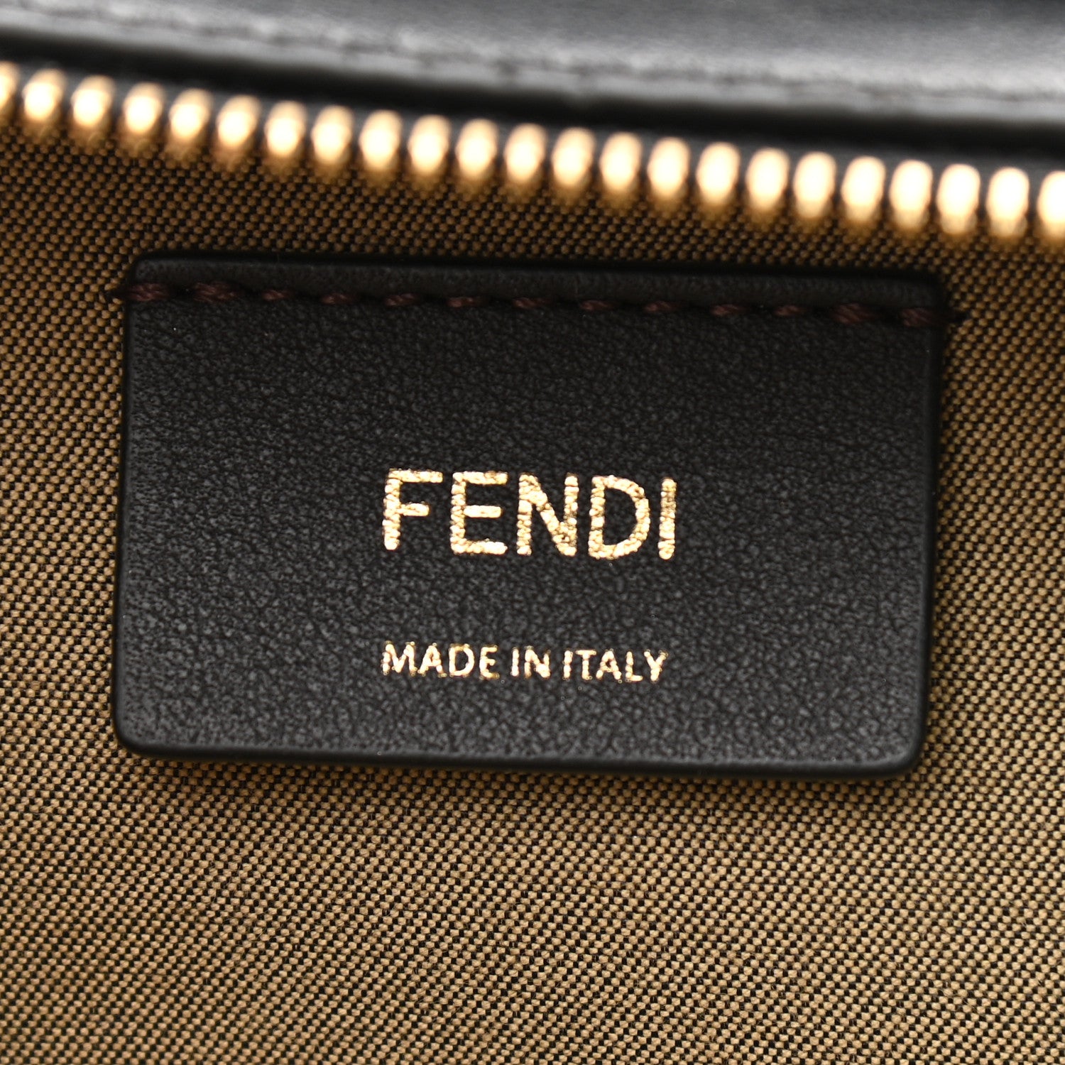 Fendi Vitello Grace Matte Mini O'Lock Camera Case Black 6 of 10