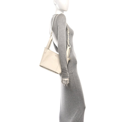 Christian Dior Calfskin Medium Signature Bucket Bag Latte 2 of 10
