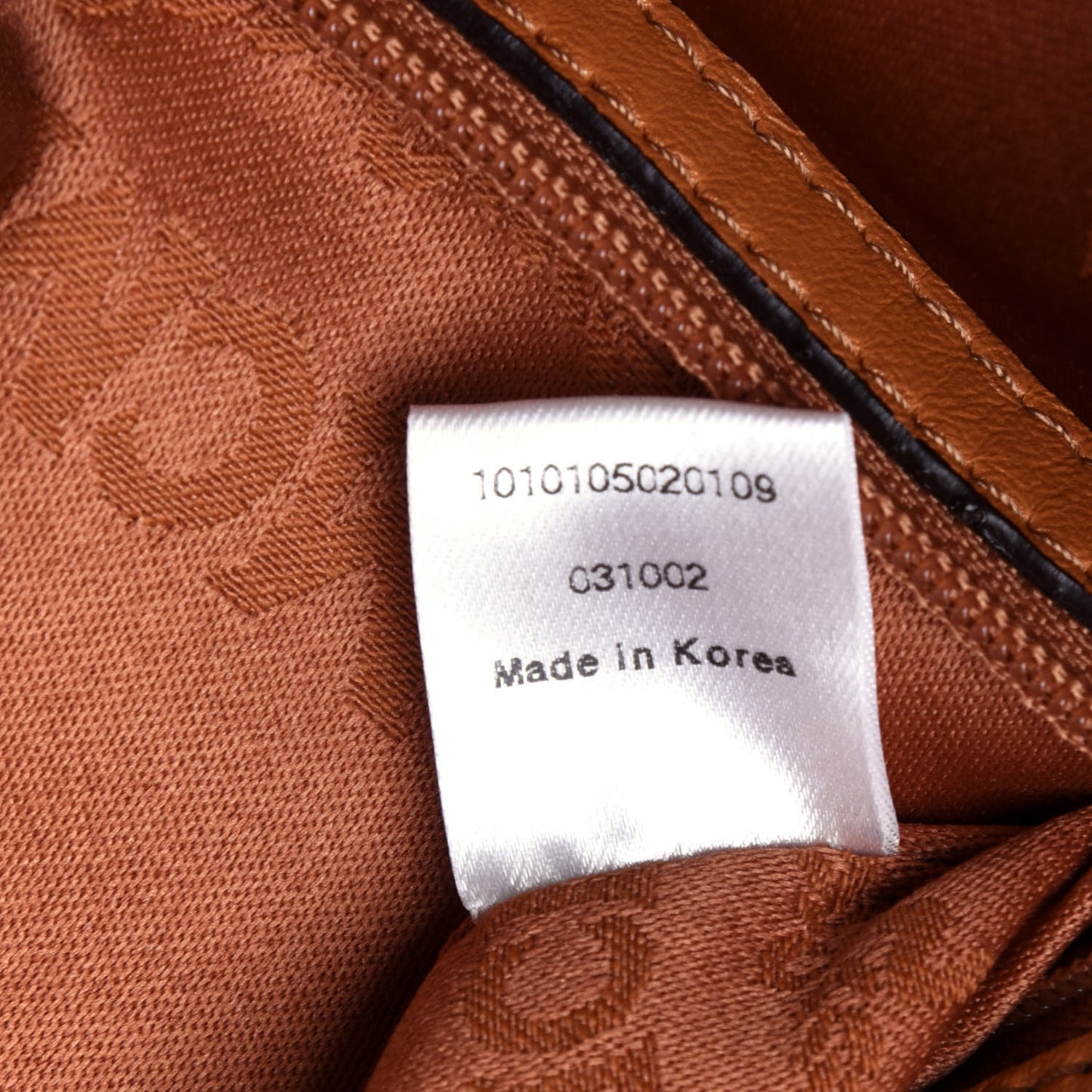 Calfskin Ottomar Monogram Tote Cognac