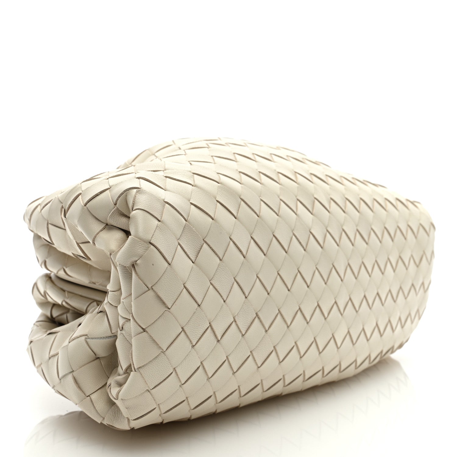 Bottega Veneta Nappa Maxi Intrecciato The Pouch Oversized Clutch Plaster 4 of 6