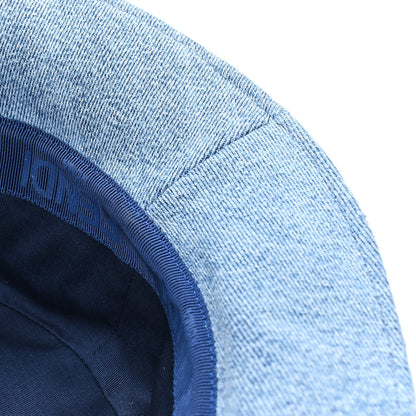 Fendi Denim Embroidered FF Bucket Hat M Blue 9 of 9