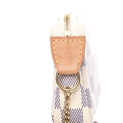 Louis Vuitton Damier Azur Mini Pochette Accessories 6 of 8