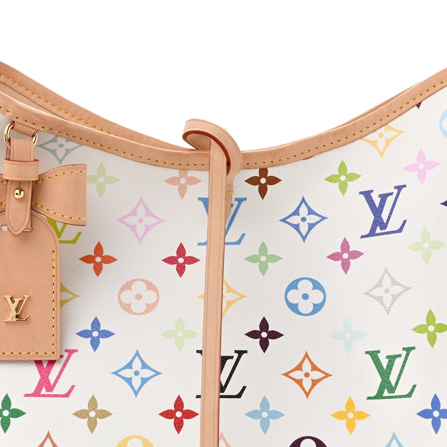 LV X TM Monogram Multicolor CarryAll PM White