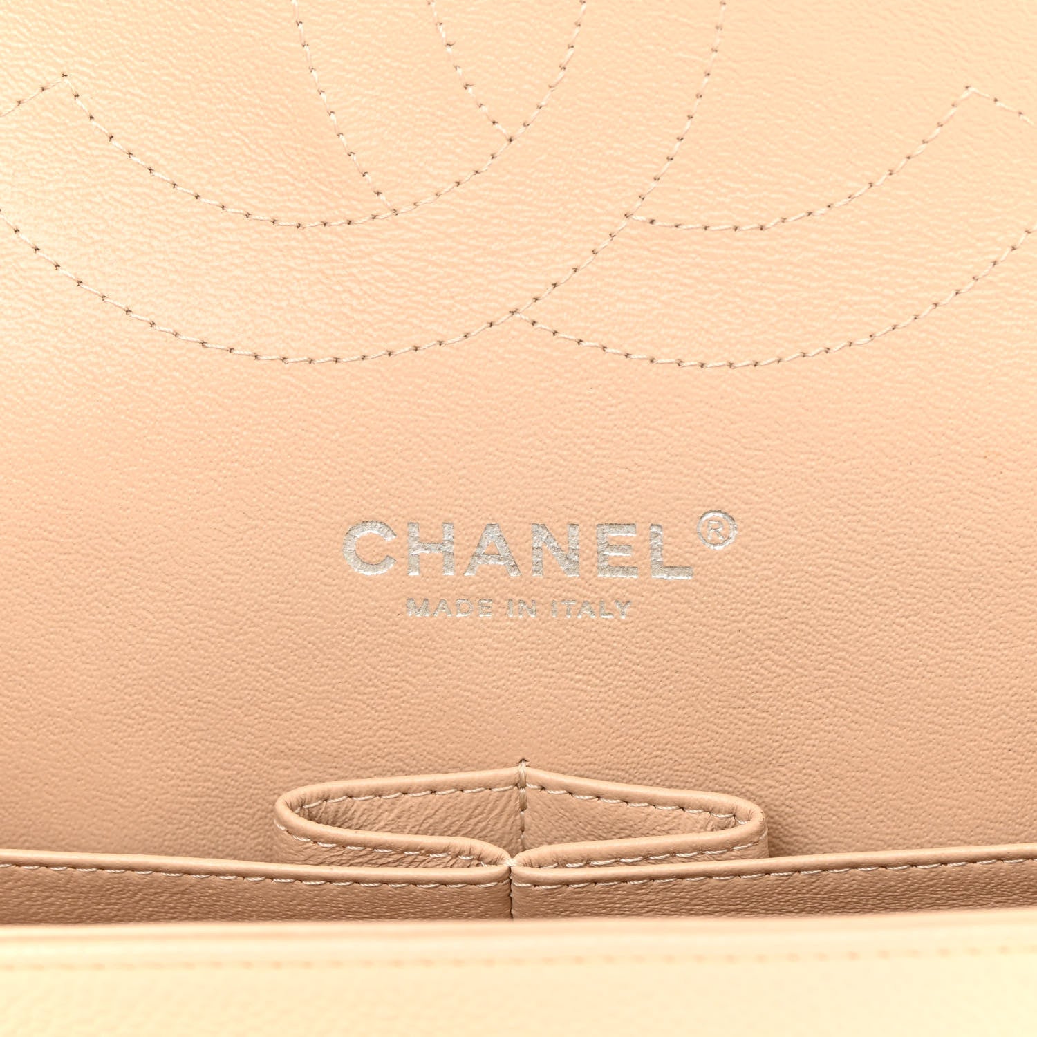 Chanel Caviar Quilted Jumbo Double Flap Beige 6 of 16