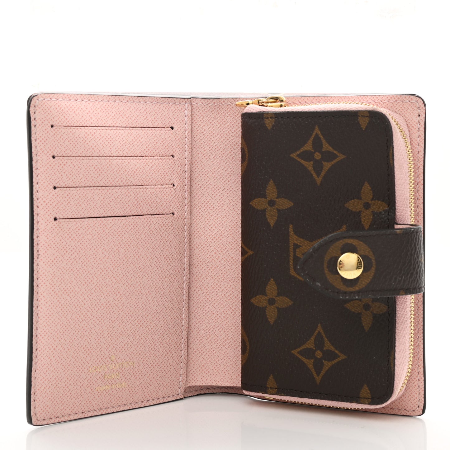 Monogram Juliette Wallet Rose Ballerine