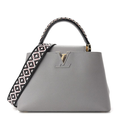 Louis Vuitton Taurillon Woven Capucines PM 1 of 8