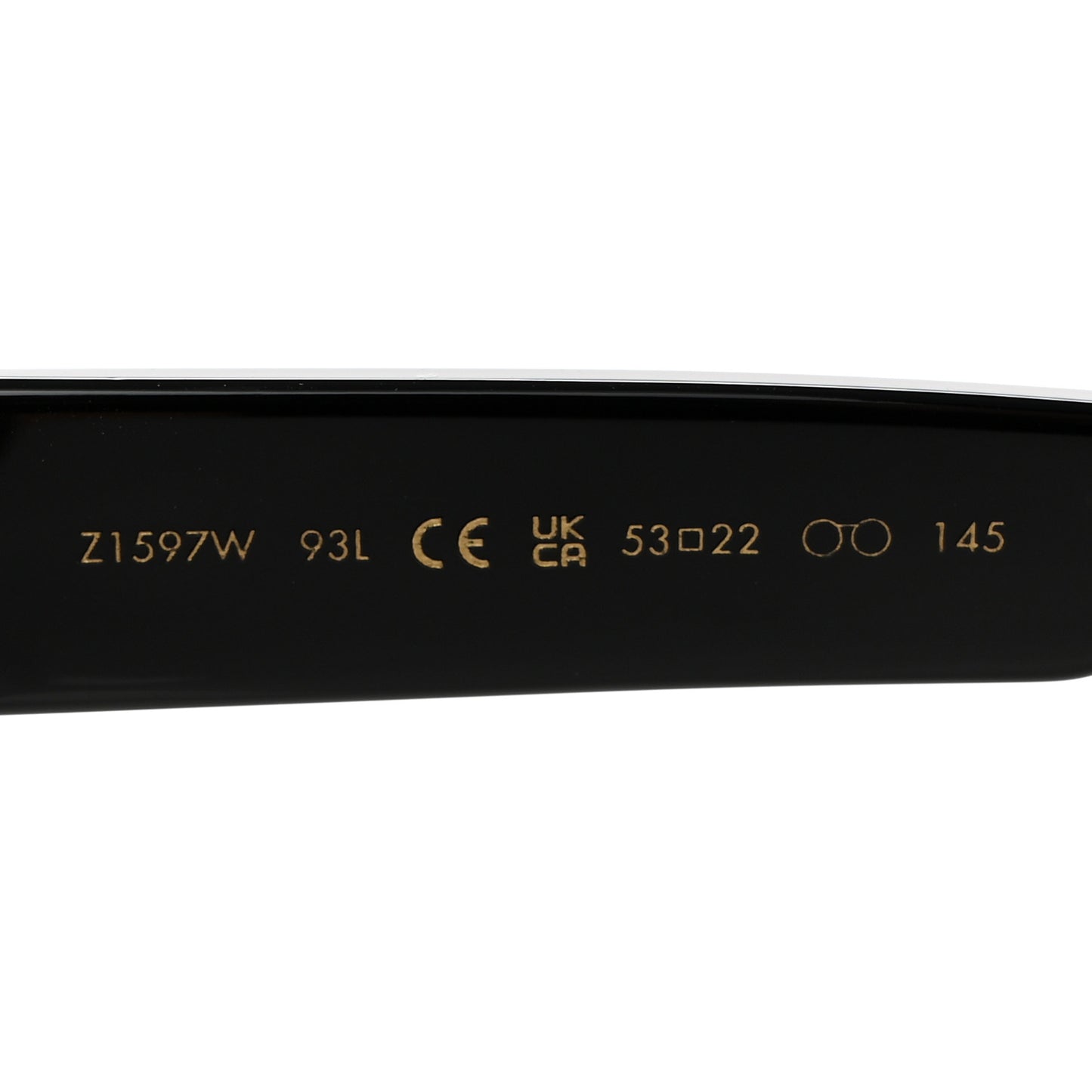 Acetate LV Escape Anti-Blue Light Glasses Z1597W Black
