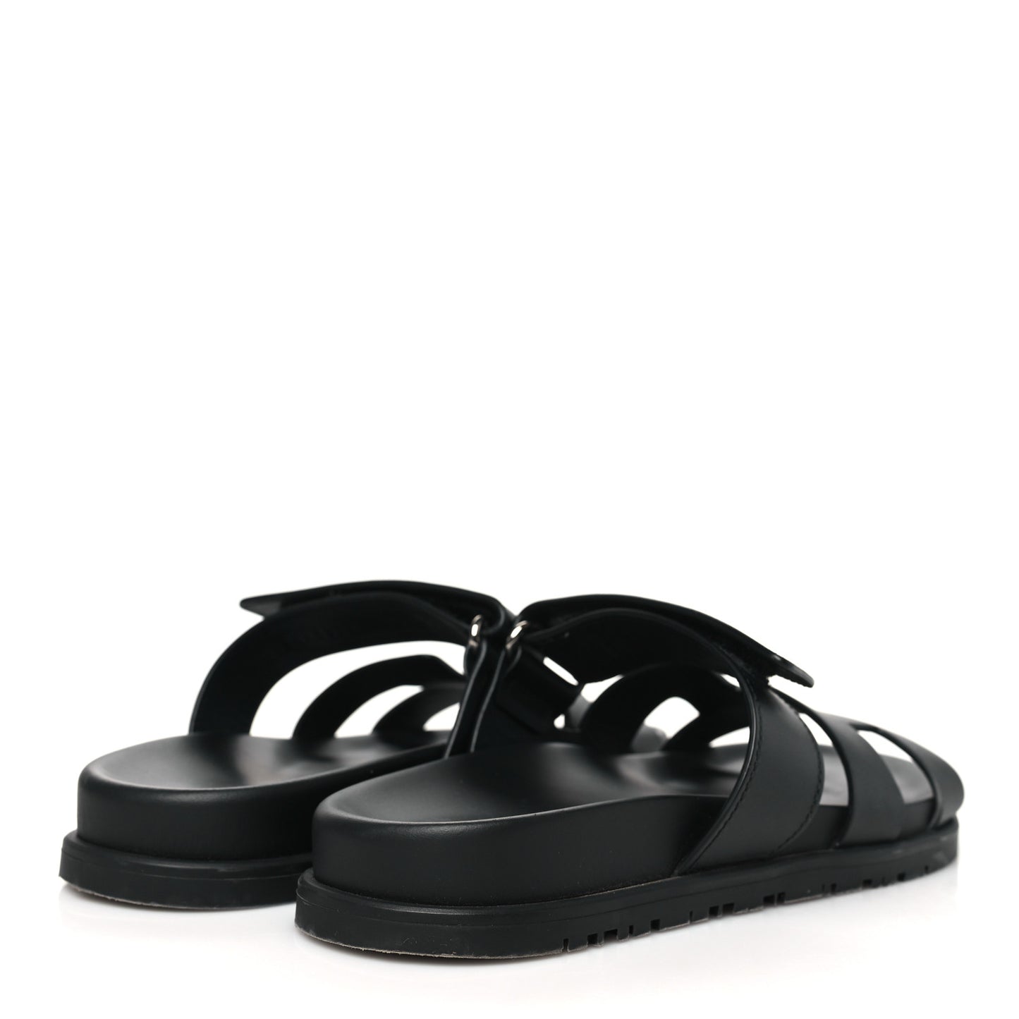 Calfskin Womens Chypre Sandals 36 Black