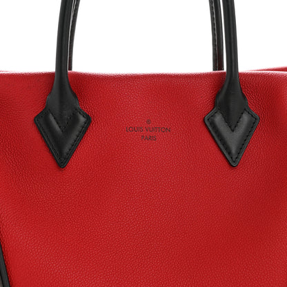 Louis Vuitton Monogram Cuir Orfevre Tote W PM Cherry 7 of 13
