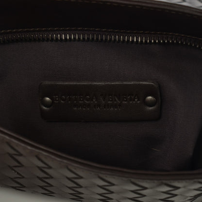 Bottega Veneta Calfskin Intrecciato VN Small Messenger Bag Ebano 6 of 9