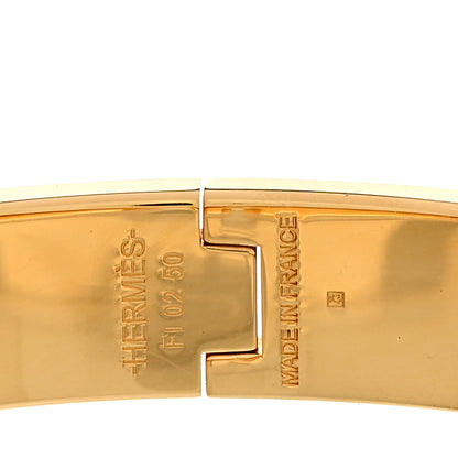 Hermes Enamel Narrow Clic Clac H Bracelet PM Rouge Vif 3 of 3