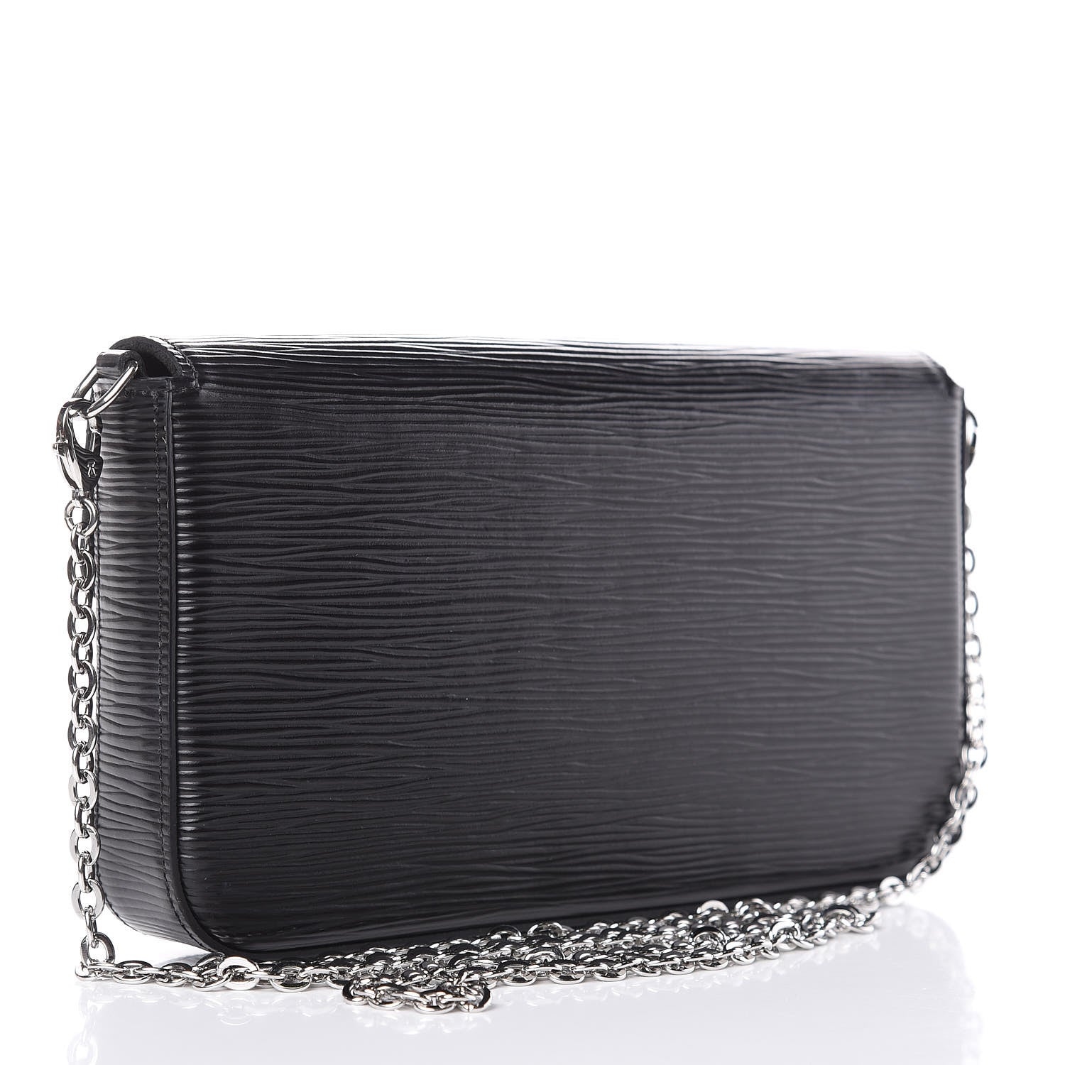 Louis Vuitton Epi Pochette Felicie Black 3 of 10