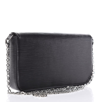 Louis Vuitton Epi Pochette Felicie Black 3 of 10