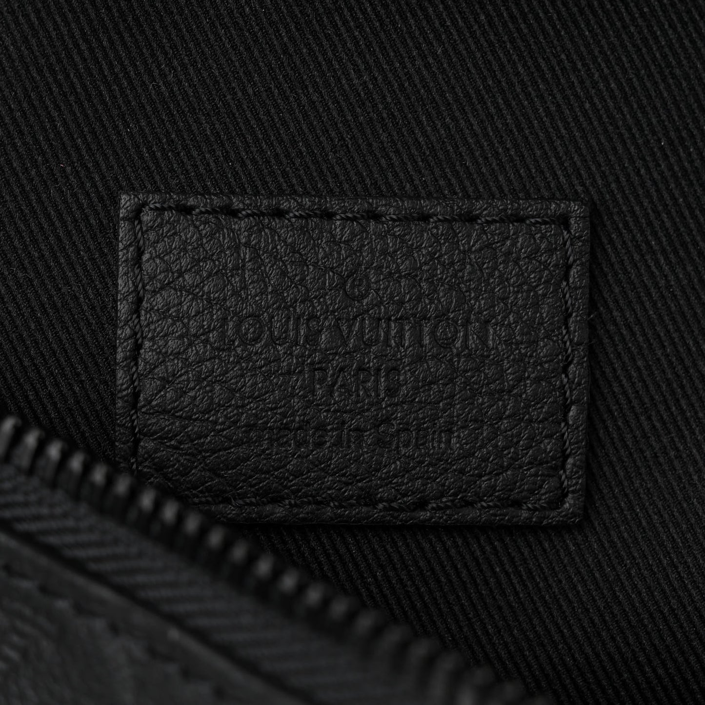Calfskin Monogram Shadow Discovery Bumbag Black