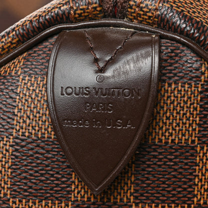 Louis Vuitton Damier Ebene Speedy 35 6 of 8