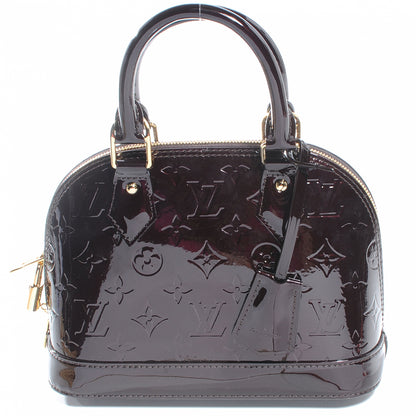 Louis Vuitton Vernis Alma BB Amarante 1 of 7
