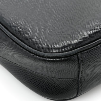 Prada Saffiano Belt Bag Black 10 of 15