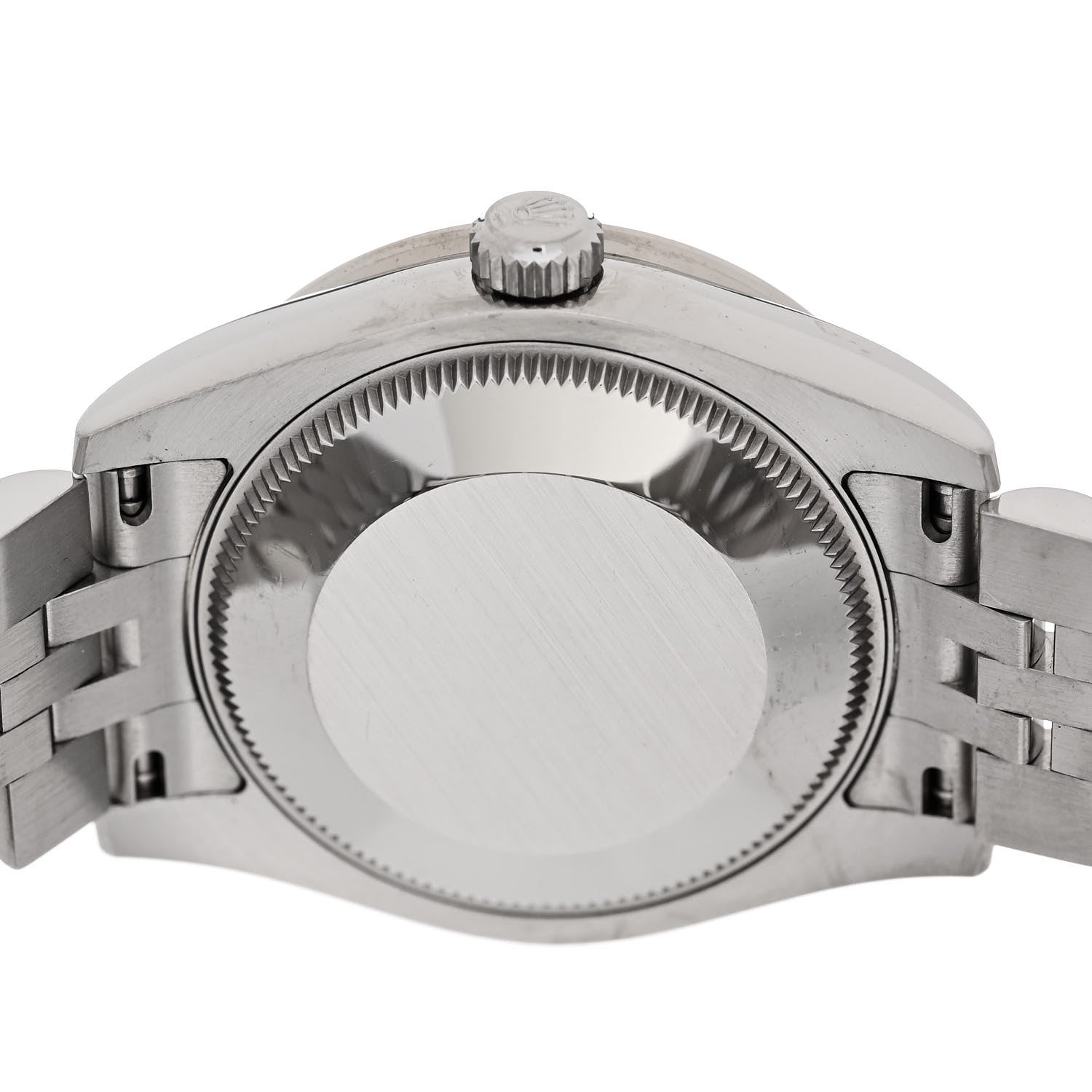 Rolex Stainless Steel 18K White Gold Diamond Mother of Pearl 31mm Oyster Perpetual Datejust Watch 178384 4 of 5