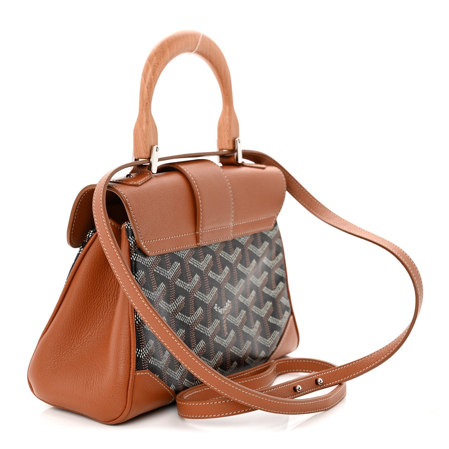 Goyard Goyardine Mini Saigon Black Gold 3 of 10