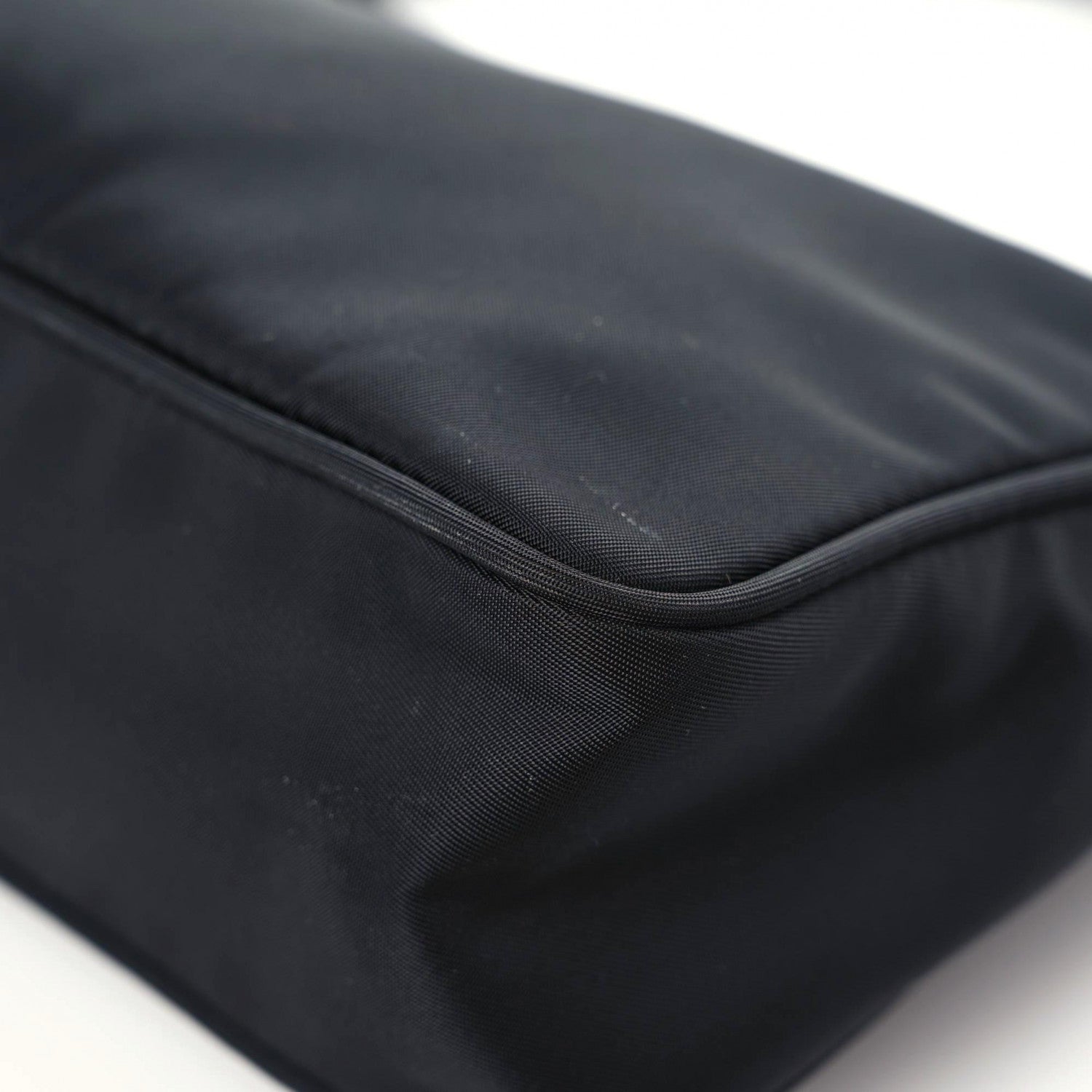 Prada Tessuto Nylon Mini Re-Edition 2000 Bag Black 11 of 14
