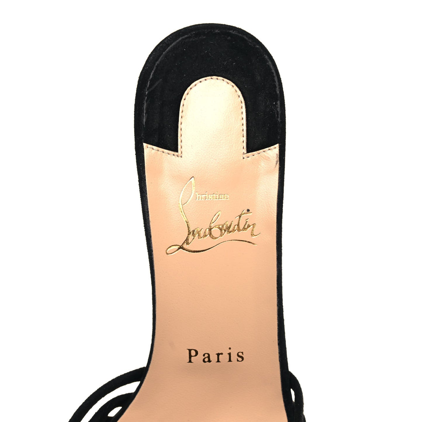 Suede Belbrossa 55 Mules 38.5 Black